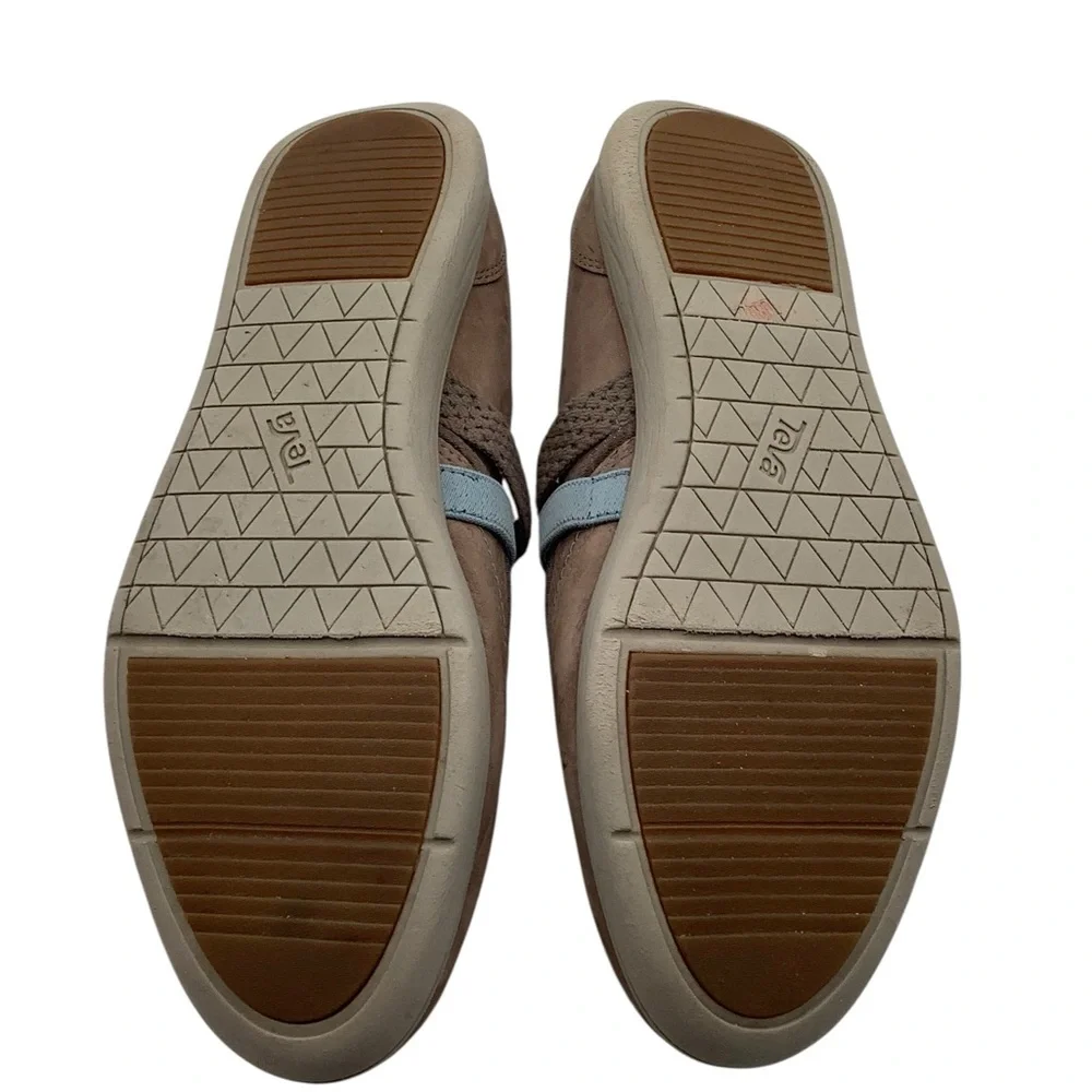 Teva Mary Jean Brown‎ Flats Comfortable Loafers size 9.5